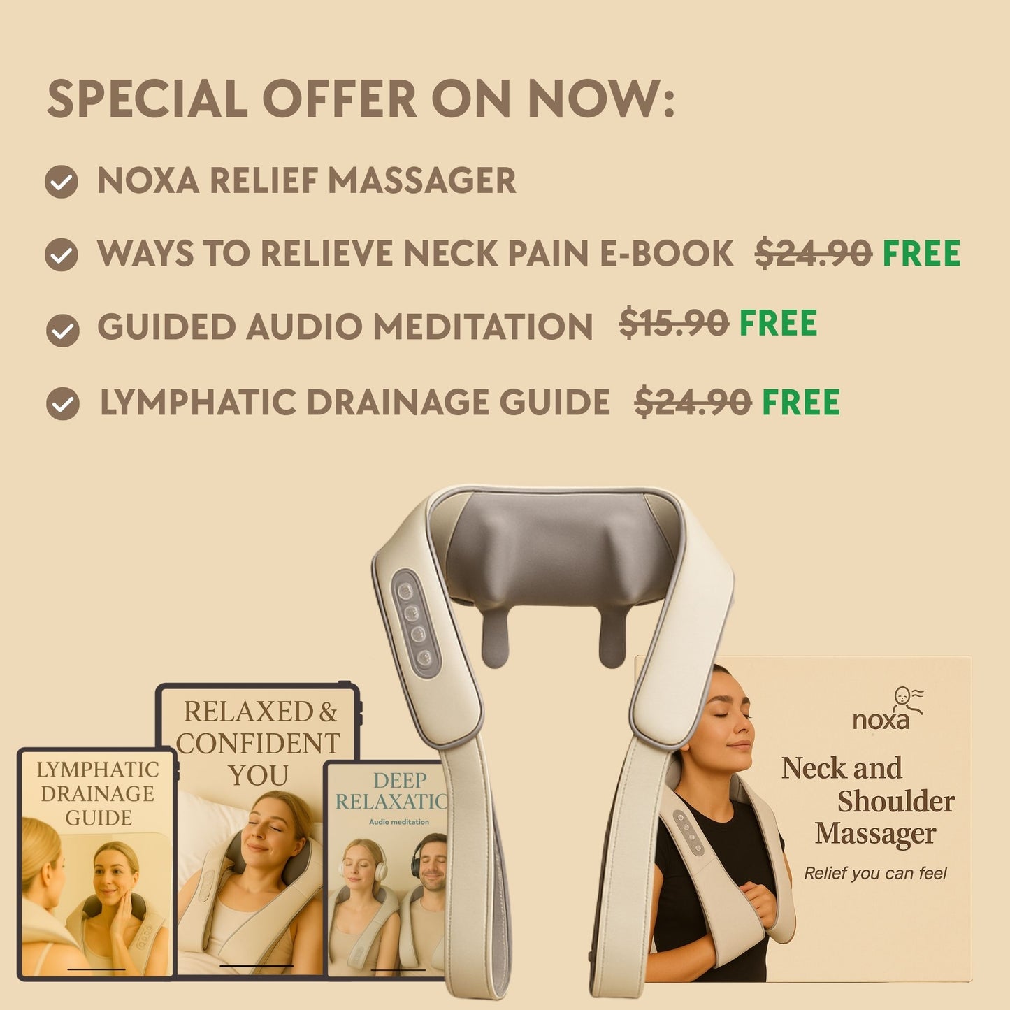 Noxa Neck and Shoulder Massager